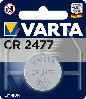 Varta 40866 CR2477 (6477) Batterie, 1 Stk. im Blister VPE Retail Blister Mindestbestellmenge 1