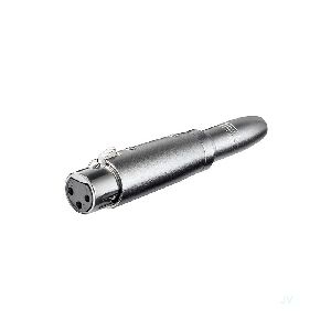 Goobay 27453 XLR-Kupplung, 3-polig - Metallgehäuse