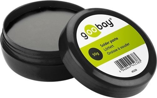 Goobay 45238 Lötfett, 50-g-Dose VPE Bulk Mindestbestellmenge 1