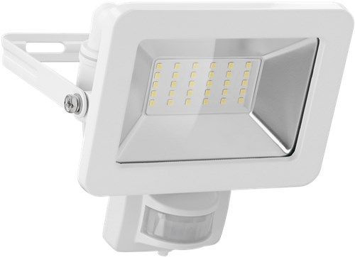 Goobay 53882 LED-Außenstrahler, 30 W, mit Bewegungsmelder VPE Retail Box Mindestbestellmenge 1