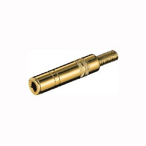 Goobay 11072 Klinkenkupplung 6,35mm (stereo) VPE Bulk Mindestbestellmenge 10