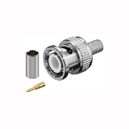 Goobay 11334 BNC-Crimpstecker VPE Bulk Mindestbestellmenge 10