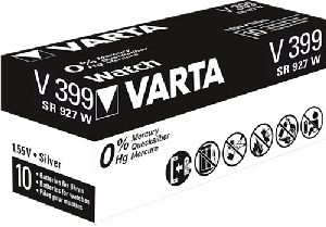 Varta 48025 SR57 (V399) Batterie, 10 Stk. in Box