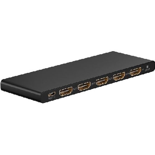 Goobay 58483 HDMI™-Splitter 1 auf 4 VPE Bulk Mindestbestellmenge 1
