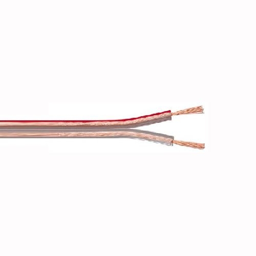 Goobay 15121 Lautsprecherkabel transparent VPE Cable spool-drum Mindestbestellmenge 1