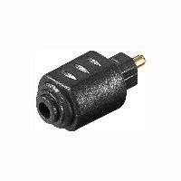 Goobay 11924 TOSLINK Digital Audio-Adapter, Mini-TOSLINK zu TOSLINK - 3,5 mm mini Toslink-Kupplung >