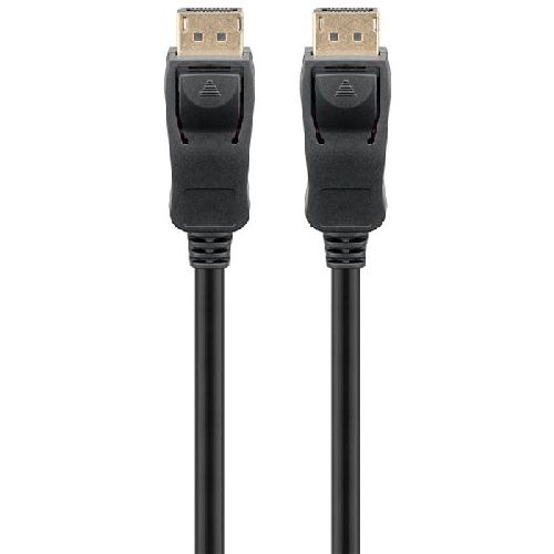 Goobay 61696 DisplayPort™-Kabel 1.4 VPE Cable Tag Mindestbestellmenge 10