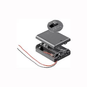 Goobay 12445 3x AA (Mignon) Batteriehalter VPE Bulk Mindestbestellmenge 10