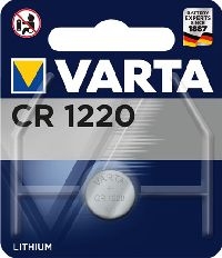 Varta 48054 Professional Electronics CR1220 (6220) - Lithium-Knopfzelle, 3 V