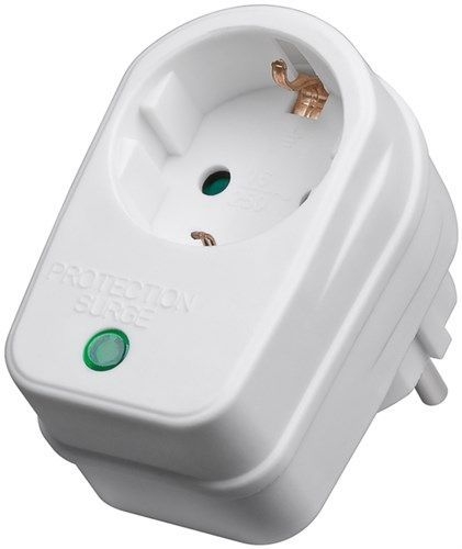 Goobay 51270 Steckdosenadapter mit Überspannungsschutz VPE Retail Box Mindestbestellmenge 1