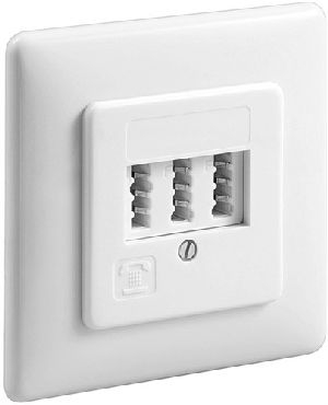 Goobay 43545 3x TAE-NFF Unterputzdose Farbversion: Weiß