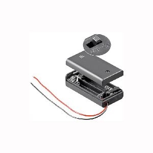 Goobay 12443 2x AA (Mignon) Batteriehalter VPE Bulk Mindestbestellmenge 10