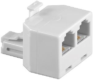 Goobay 93050 ISDN-T-Adapter Farbversion: Weiß