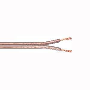 Goobay 15018 Lautsprecherkabel transparent CCA Kabellänge: 100 m