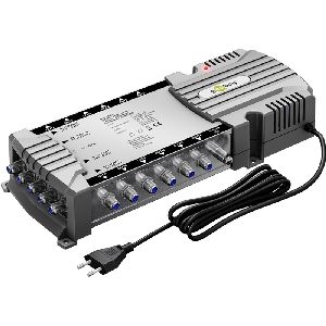 Goobay 64875 Sat-Multischalter 5 Eingänge/12 Ausgänge VPE White Box with Label Mindestbestellmenge 1