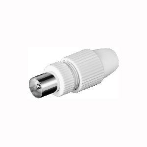 Goobay 11942 Koax-Quick-Stecker mit Klemmbefestigung VPE Bulk Mindestbestellmenge 10