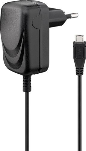 Goobay 49529 Micro-USB-Ladegerät (5 W) Farbversion: Schwarz
