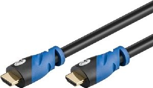 Goobay 72319 Premium High-Speed-HDMI™-Kabel mit Ethernet, zertifiziert (4K@60Hz) Kabellänge: 3 m VPE Cable Tag Mindestbestellmenge 1