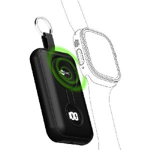 Goobay 76253 Wireless Powerbank für Apple Watch 2.500 mAh VPE Retail Box Mindestbestellmenge 1