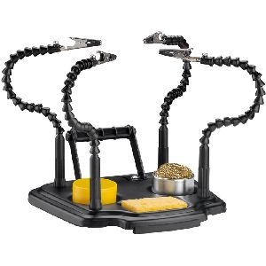 Goobay 61669 Löthilfe mit 4 flexiblen Armen VPE Retail Box Mindestbestellmenge 1