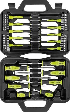 Goobay 74005 58-teiliger Schraubendreher-Koffer VPE Sleeve Mindestbestellmenge 1