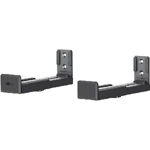 Goobay 70827 Soundbar-Wandhalterung Universal, schwarz VPE Retail Box Mindestbestellmenge 1
