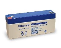 Ultracell 78241 UL Bleiakku 6 V, 3,4 Ah (UL3.4-6) - Faston (4,8 mm) Bleiakku