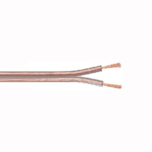 Goobay 15021 Lautsprecherkabel transparent VPE Cable spool-drum Mindestbestellmenge 1