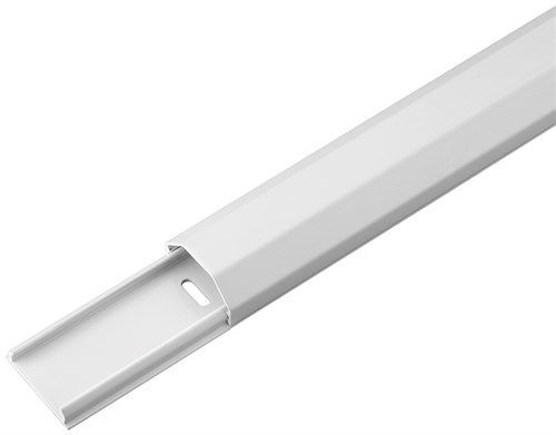 Goobay 90727 Halbrunder Aluminium-Kabelkanal VPE Retail Box Mindestbestellmenge 1