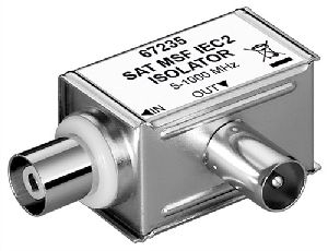 Goobay 67235 Mantelstromfilter, galvanische Trennung :