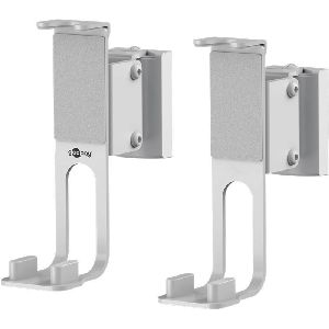 Goobay 71348 Lautsprecher-Wandhalterung One Sound Flex, weiß