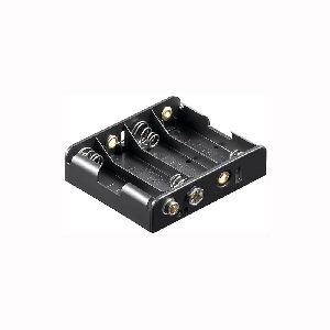 Goobay 11448 4x AA (Mignon) Batteriehalter Anschluss, Typ: Druckknopf