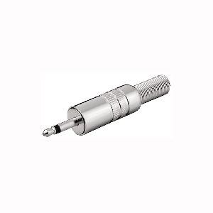 Goobay 11012 Klinkenstecker - 3,5 mm - mono Anschluss, Typ: Klinke 3,5 mm Stecker (2-Pin, mono)