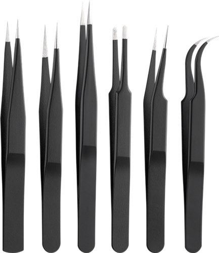 Goobay 41256 Pinzetten-Set 6-teilig VPE Retail Box Mindestbestellmenge 1