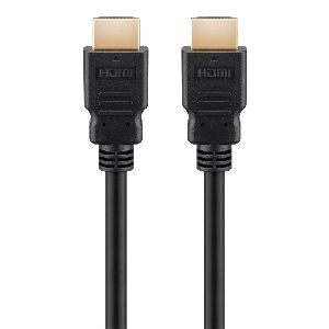 Goobay 61641 Ultra High-Speed HDMI™-Kabel mit Ethernet (8K@60Hz) Kabellänge: 3 m VPE Cable Tag Mindestbestellmenge 10
