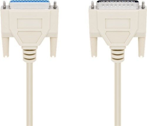 Goobay 50541 D-SUB 25 pin Verlängerungskabel, Stecker/Buchse, seriell 1:1 VPE Cable Tag Mindestbestellmenge 1