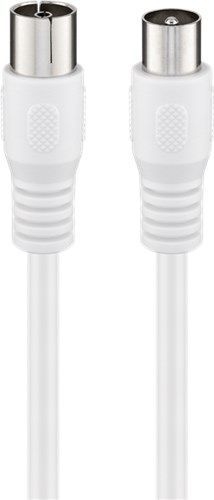Goobay 66613 Antennenkabel (Class A, >85 dB), doppelt geschirmt VPE Bulk Mindestbestellmenge 1