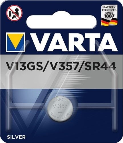 Varta 38494 SR44 (V13GS/357) Batterie, 1 Stk. im Blister VPE Retail Blister Mindestbestellmenge 1