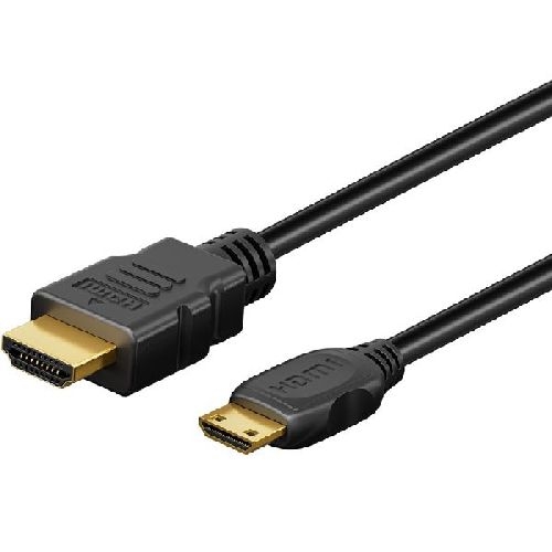 Goobay 74429 Ultra High-Speed HDMI™-Kabel auf Mini-HDMI™ VPE Cable Tag Mindestbestellmenge 1