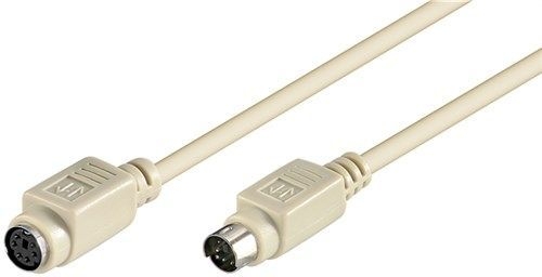 Goobay 50222 PS/2 Tastatur-/Maus-Verlängerungskabel VPE Bulk Mindestbestellmenge 1