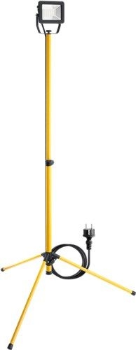 Goobay 57844 LED-Baustrahler mit Teleskopstativ, 30 W :