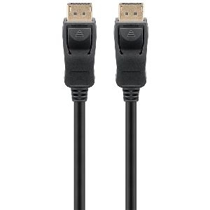 Goobay 61697 DisplayPort™-Kabel 1.4 VPE Cable Tag Mindestbestellmenge 10