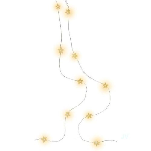 Goobay 60332 20er LED-Silberdraht-Lichterkette "Sterne" VPE Retail Box Mindestbestellmenge 1
