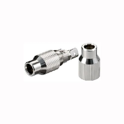 Goobay 12418 Koax-Kabelverbinder mit Schraubbefestigung VPE Bulk Mindestbestellmenge 10