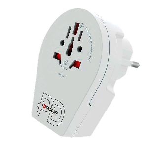 Skross 64714 World Adapter - World to Europe USB-C™ PD VPE Retail Box Mindestbestellmenge 1
