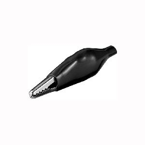 Goobay 11490 Krokodilklemme schwarz VPE Bulk Mindestbestellmenge 10