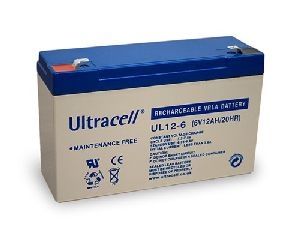 Ultracell 48322 Bleiakku 6 V, 12 Ah (UL12-6)