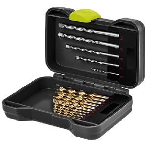 Goobay Tools 77848 Metall- und Steinbohrer-Set, 17-tlg. VPE Retail Box Mindestbestellmenge 1