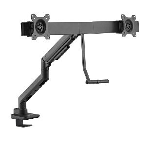 Goobay 74074 Doppel-Monitorhalterung Office VPE Retail Box Mindestbestellmenge 1