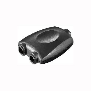 Goobay 11921 TOSLINK Digital Audio-Splitter 1 auf 2, schwarz, Schwarz - Toslink-Kupplung > 2x Toslin